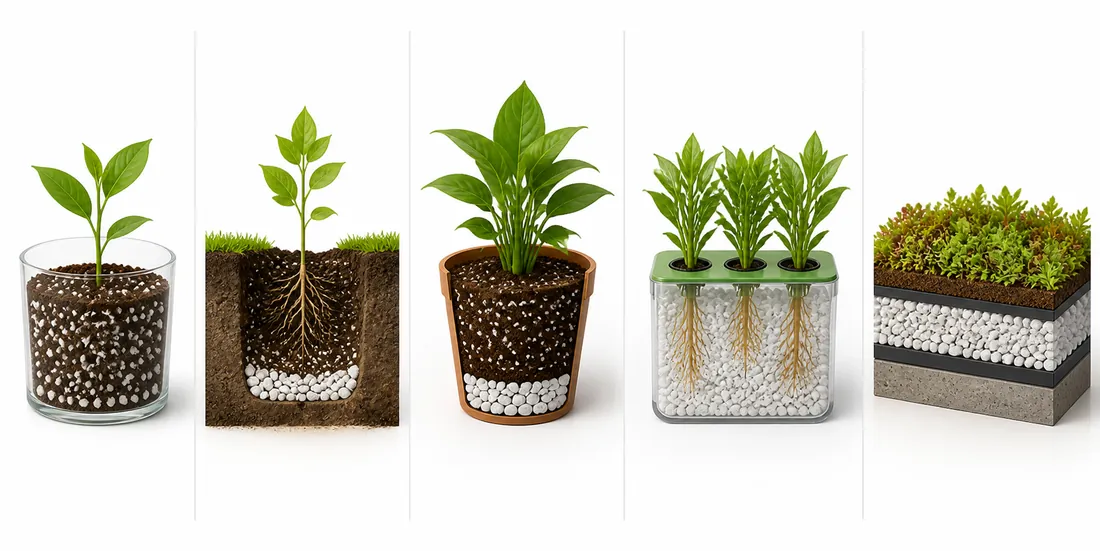 Perlit horticol — mod de utilizare